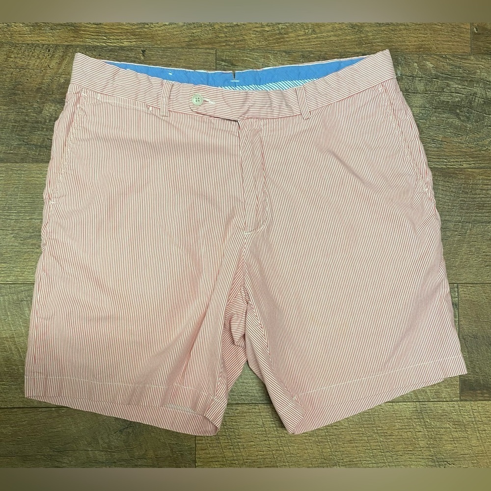 Peter Millar Men’s Cotton Blend Striped Shorts Size 34